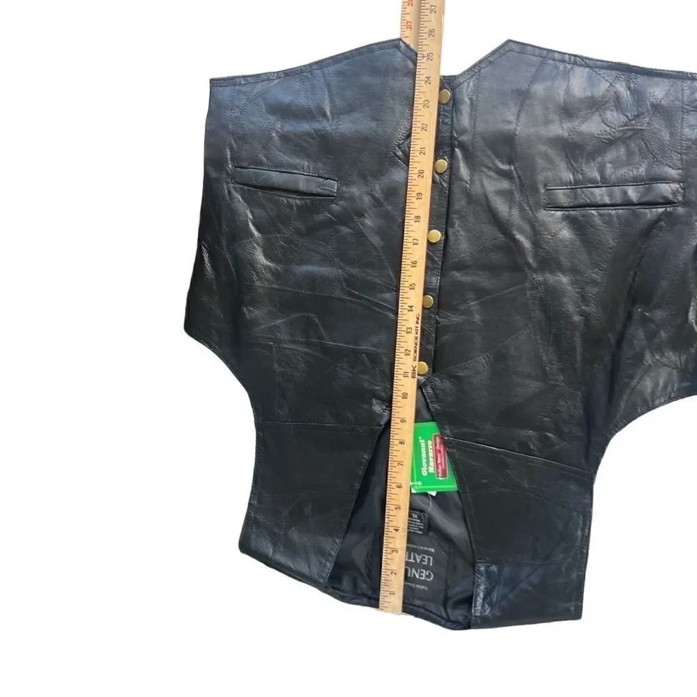 Navarre leather vest